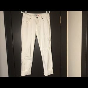 Cabi White Slim Boyfriend #5490